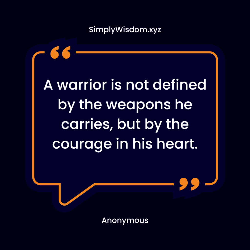 Warrior Quotes