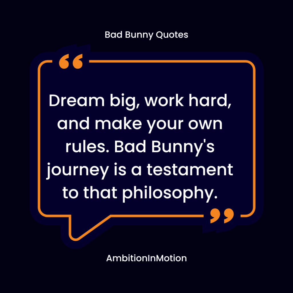 Bad Bunny quotes