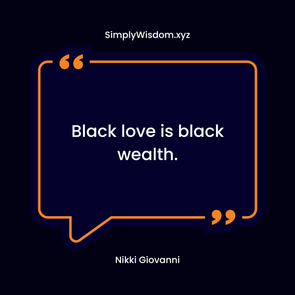 black love quotes