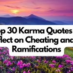 karma about cheating quotes