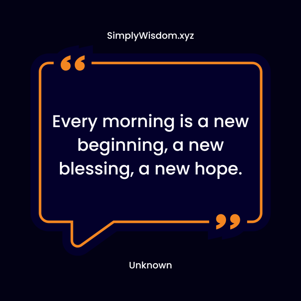 good morning blessings quotes